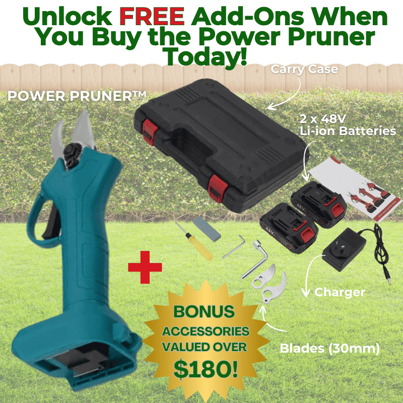Power Pruner™ - Big cutting power, zero hand strain.