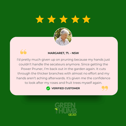 Power Pruner™ - Big cutting power, zero hand strain.