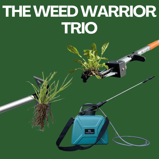 The Weed Warrior Trio™ - Weed, Spray & Maintain Without the Backache